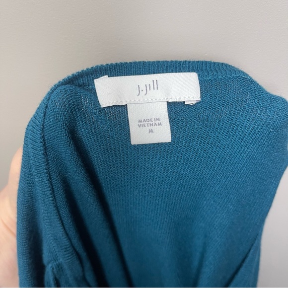 J. Jill Teal Sweater - Picture 3 of 4
